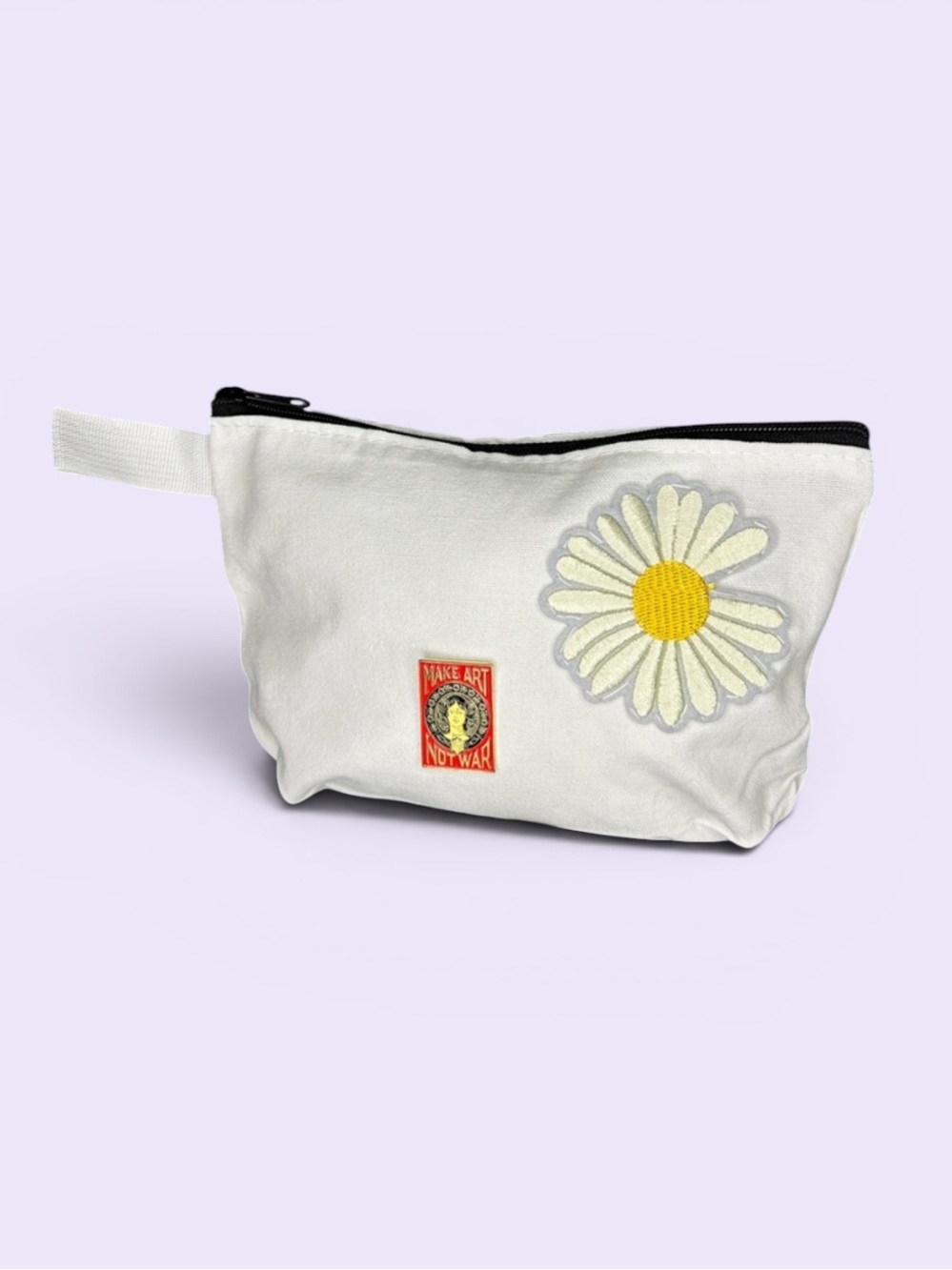 (FILLED) Handcrafted BabesLoveBoxes canvas zipper pouch